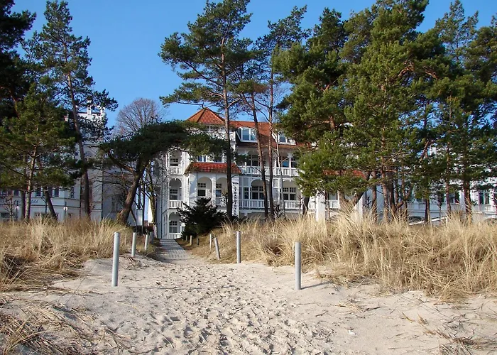 Villa Strandidyll Apartment 6, Balkon Mit Meerblick