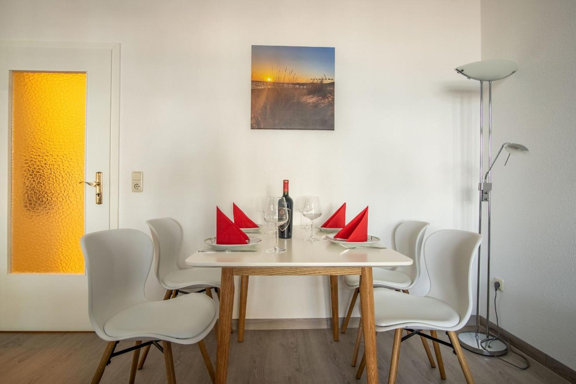 Apartment Strandidyll 6, Balkon Mit Meerblick