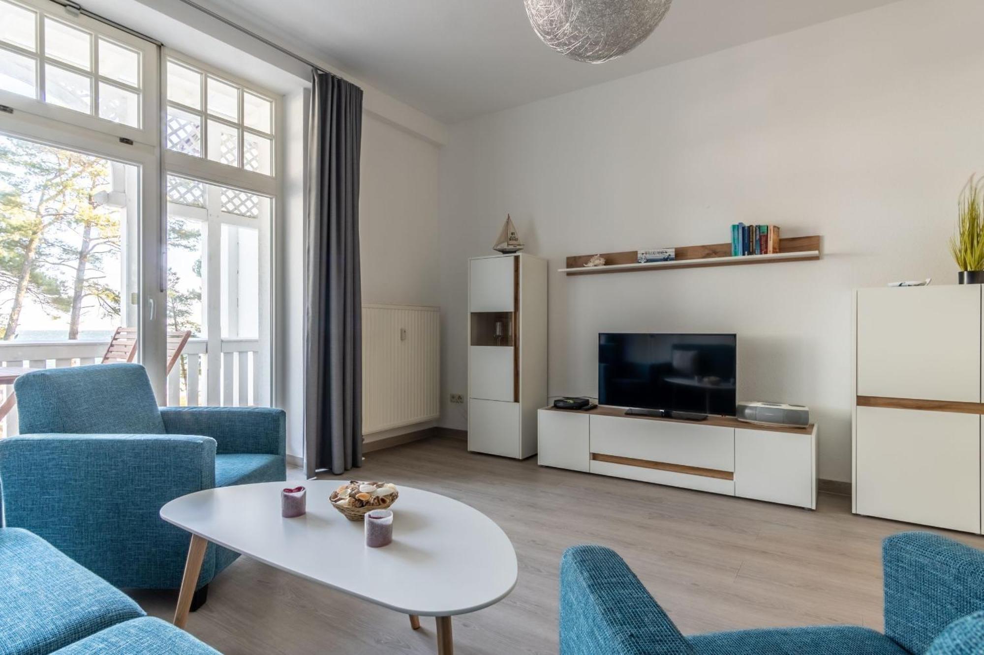 Apartment Strandidyll 6, Balkon Mit Meerblick Ostseebad Binz
