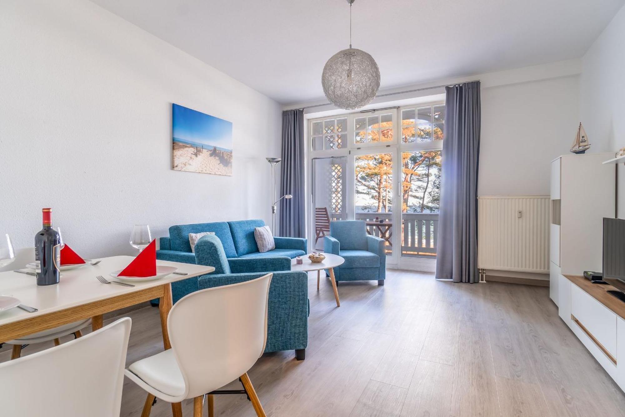 Apartment Strandidyll 6, Balkon Mit Meerblick Ostseebad Binz